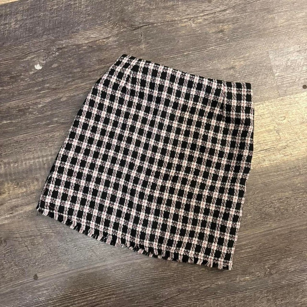 h&m‎ plaid skirt